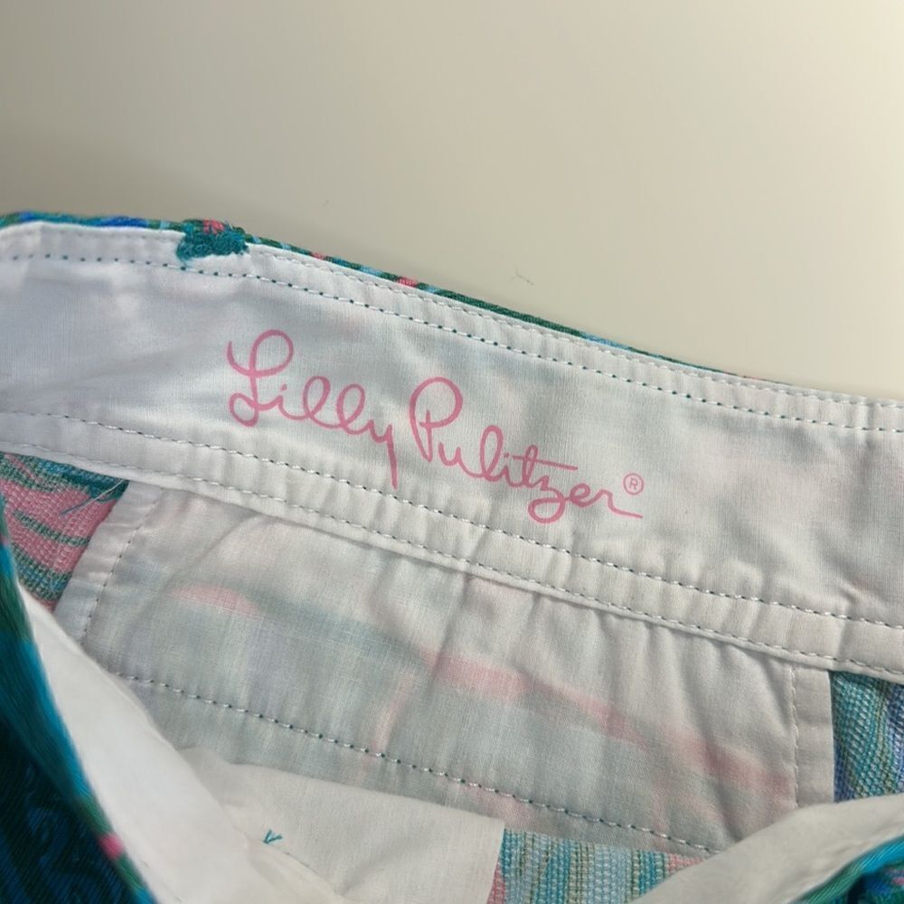 Lilly Pulitzer Women Callahan Shorts Lilly Lounge Print - Picture 5 of 7